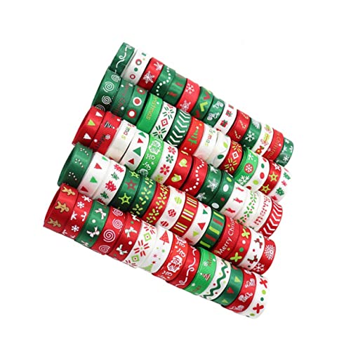TOPPERFUN 1 Bastelband Dekorband Geschenkverpackungsseil bedrucktes Weihnachtsband Weihnachtsdekoration Zierband Gitter Schleife Geschenkbox Kunsthandwerk schmücken Polyester TOPPERFUN 1 Bastelband Dekorband Geschenkverpackungsseil bedrucktes Weihnachtsband Weihnachtsdekoration Zierband Gitter Schleife Geschenkbox Kunsthandwerk schmücken Polyester von TOPPERFUN