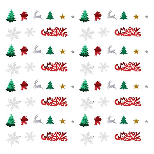 TOPPERFUN 1 Satz Buchstabenpailletten Schneeflocken Konfetti weihnachtliche Tischdekoration Feiertagstisch Weihnachtsdekoration Konfetti bestreuen glänzendes Tischkonfetti- Plastik TOPPERFUN 1 Satz Buchstabenpailletten Schneeflocken Konfetti weihnachtliche Tischdekoration Feiertagstisch Weihnachtsdekoration Konfetti bestreuen glänzendes Tischkonfetti- Plastik von TOPPERFUN