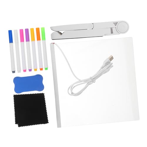 TOPPERFUN 1 Satz Farbiges Notizbrett Leuchtendes Zeichenbrett Notiztafel Leuchtendes Zeichenbrett Für Acryl-trockenlöschtafel Mit Licht Leuchttafel Leichtplatte Acrylsäure Transparent TOPPERFUN 1 Satz Farbiges Notizbrett Leuchtendes Zeichenbrett Notiztafel Leuchtendes Zeichenbrett Für Acryl-trockenlöschtafel Mit Licht Leuchttafel Leichtplatte Acrylsäure Transparent von TOPPERFUN