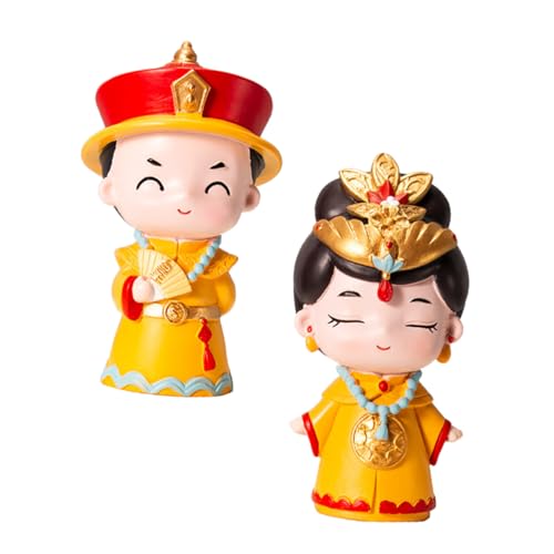 TOPPERFUN 1 Satz Harzornamente Im Palaststil Geburtstagsaufsätze Kaiserparty Vintage Gänseblümchen Bräutigampaar Figur Heimdekoration Kuchendekoration Kuchenornamente 2 Stück TOPPERFUN 1 Satz Harzornamente Im Palaststil Geburtstagsaufsätze Kaiserparty Vintage Gänseblümchen Bräutigampaar Figur Heimdekoration Kuchendekoration Kuchenornamente 2 Stück von TOPPERFUN
