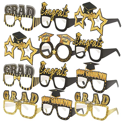 TOPPERFUN 1 Satz Party Dekoration Gläser Leichte Brille Damen Geformt -leichte Brille Rave Schnapsgläser Abschlussbrille Aus Papier Abschluss Fotografie Zubehör 12 Stück TOPPERFUN 1 Satz Party Dekoration Gläser Leichte Brille Damen Geformt -leichte Brille Rave Schnapsgläser Abschlussbrille Aus Papier Abschluss Fotografie Zubehör 12 Stück von TOPPERFUN