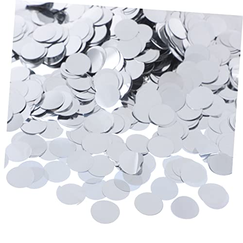 TOPPERFUN 1 Satz Rundes Konfetti aus Aluminiumfolie Silberne Tischdeko für Hochzeiten Geburtstagsfeiern und Partys zum Füllen von Luftballons und Kreative Raumdekoration TOPPERFUN 1 Satz Rundes Konfetti aus Aluminiumfolie Silberne Tischdeko für Hochzeiten Geburtstagsfeiern und Partys zum Füllen von Luftballons und Kreative Raumdekoration von TOPPERFUN