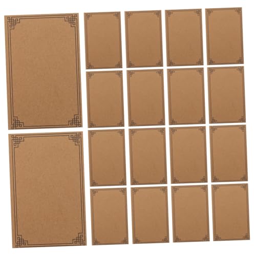 TOPPERFUN 1 Satz Selbstklebende Papierumschläge Kraftpapier Für Geld Münzen Kreditkarten Diy Aufbewahrung Von Kleinteilen Vielseitig Einsetzbar Für Sammler 100 Stück von TOPPERFUN