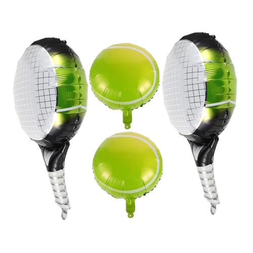TOPPERFUN 1 Satz Tennis Geburtstagsfeier Dekoration Luftballons mit Tennisbällen und Grünen Tennisschlägern für Sport Themenpartys und Geburtstagsfeiern Langlebig und TOPPERFUN 1 Satz Tennis Geburtstagsfeier Dekoration Luftballons mit Tennisbällen und Grünen Tennisschlägern für Sport Themenpartys und Geburtstagsfeiern Langlebig und von TOPPERFUN