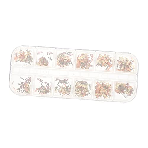 TOPPERFUN 1 Schachtel Nagel Charms Metallische Nagelkunst Dekorationen für DIY Nageldesigns für Partys und Besondere Anlässe aus Langlebigem Kupfer Geschenkbox TOPPERFUN 1 Schachtel Nagel Charms Metallische Nagelkunst Dekorationen für DIY Nageldesigns für Partys und Besondere Anlässe aus Langlebigem Kupfer Geschenkbox von TOPPERFUN