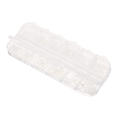 TOPPERFUN 1 Schachtel Nail Art Zubehör Fächer mit Perlen und Nagel Charms für DIY Nageldesigns und Kreative Nail Art für Anfänger und Profis TOPPERFUN 1 Schachtel Nail Art Zubehör Fächer mit Perlen und Nagel Charms für DIY Nageldesigns und Kreative Nail Art für Anfänger und Profis von TOPPERFUN