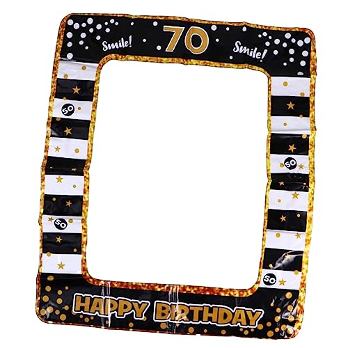 TOPPERFUN 1 Stück Aufblasbarer Fotorahmen für Geburtstag Bunte Foto Requisiten für Kreative Party Dekoration und Unvergessliche Erinnerungen TOPPERFUN 1 Stück Aufblasbarer Fotorahmen für Geburtstag Bunte Foto Requisiten für Kreative Party Dekoration und Unvergessliche Erinnerungen von TOPPERFUN