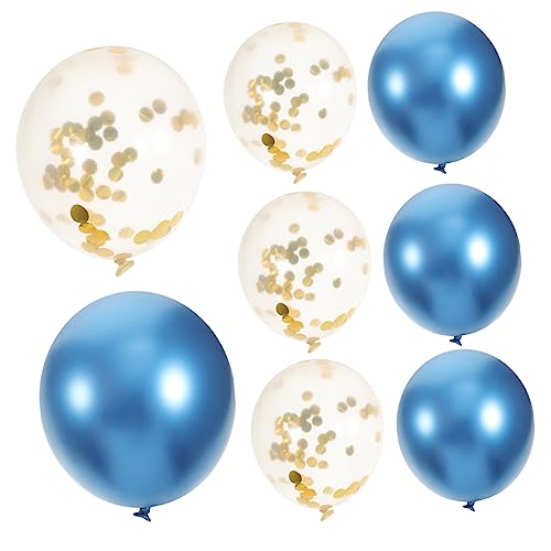 TOPPERFUN 10 Stück Blau- Und Goldballons Hochzeit Mehrfarbig Partyballons Luftballons Dekoration Luftballons Zum Geburtstag Ballons Geburtstag Ballondekoration Party-latexballons Emulsion TOPPERFUN 10 Stück Blau- Und Goldballons Hochzeit Mehrfarbig Partyballons Luftballons Dekoration Luftballons Zum Geburtstag Ballons Geburtstag Ballondekoration Party-latexballons Emulsion von TOPPERFUN