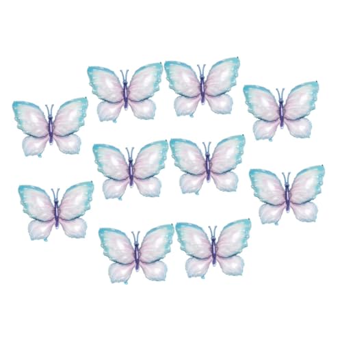 TOPPERFUN 10 Stück Schmetterling Folienballons für Geburtstagsfeiern Hochzeiten und Babypartys Luftballons aus Aluminiumfolie für Innen und Außendekoration Foto Requisiten TOPPERFUN 10 Stück Schmetterling Folienballons für Geburtstagsfeiern Hochzeiten und Babypartys Luftballons aus Aluminiumfolie für Innen und Außendekoration Foto Requisiten von TOPPERFUN