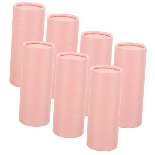 TOPPERFUN 10 Stück Teiliges Kraftpapier Röhren für Ätherische Öle Aufbewahrungsbox mit Deckel für Duftöle Tee und Praktischer Tragbarer Lagerbehälter Rosa TOPPERFUN 10 Stück Teiliges Kraftpapier Röhren für Ätherische Öle Aufbewahrungsbox mit Deckel für Duftöle Tee und Praktischer Tragbarer Lagerbehälter Rosa von TOPPERFUN