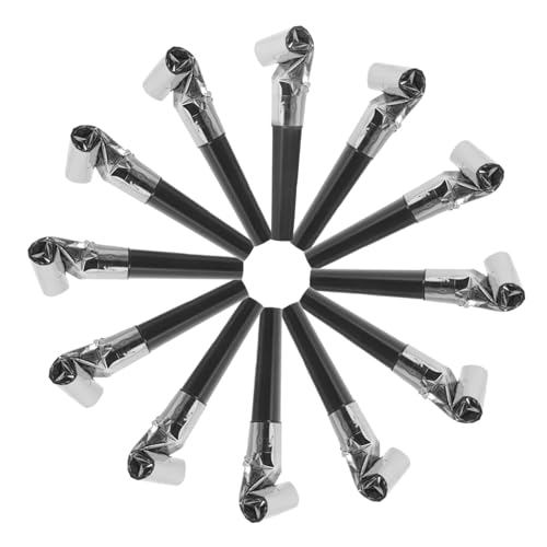 TOPPERFUN 100 Stück Partystimmung weht Drache jubeln Ausblasgebläse geformt Blowouts Krachmacher Schall- Kind Schlag Partygeschenke Geräuschmacher Neujahrsgebläse p.s Silver TOPPERFUN 100 Stück Partystimmung weht Drache jubeln Ausblasgebläse geformt Blowouts Krachmacher Schall- Kind Schlag Partygeschenke Geräuschmacher Neujahrsgebläse p.s Silver von TOPPERFUN