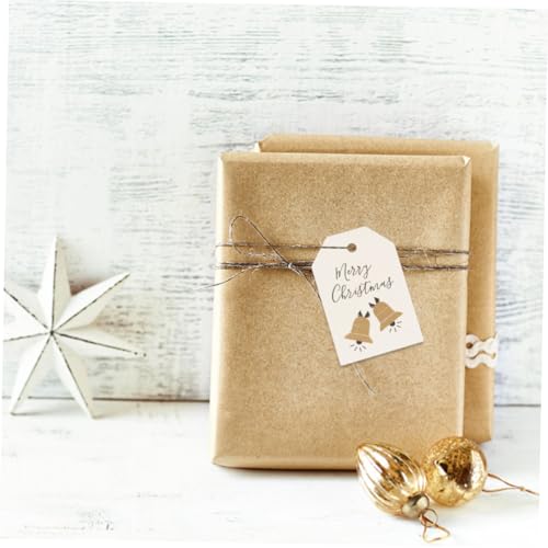 TOPPERFUN 100 Stück Teiliges Weihnachts-geschenkanhänger Hochwertigem DIY Kreativ-lesezeichen mit Festlichen Motiven Vielseitige Weihnachtsdekoration für Geschenke und Bastelprojekte von TOPPERFUN