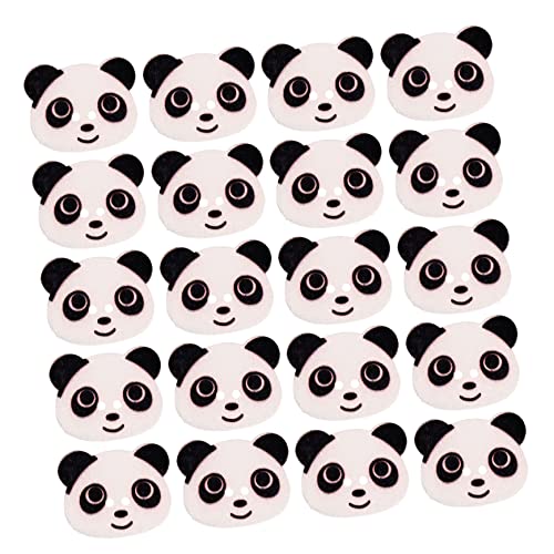 TOPPERFUN Panda-knöpfe Zum Nähen 100 Stück Holzknöpfe Zum Basteln Dekoratives Nähzubehör Handgefertigt für Projekte Kleidungsdekorationen TOPPERFUN Panda-knöpfe Zum Nähen 100 Stück Holzknöpfe Zum Basteln Dekoratives Nähzubehör Handgefertigt für Projekte Kleidungsdekorationen von TOPPERFUN