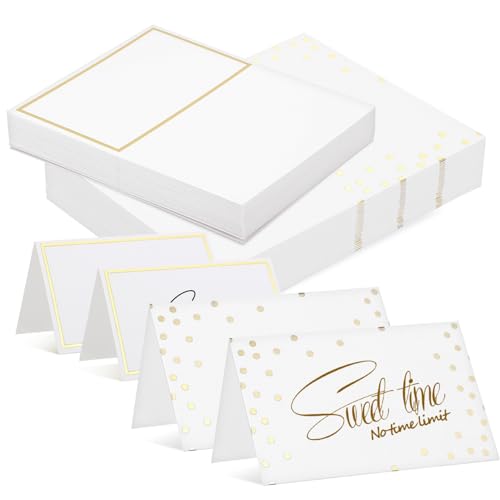 TOPPERFUN 100Stücke Hochwertige Tischkarten für Hochzeiten Namenskarten für Tischdekoration mit Glatten Kanten für Jubiläumsfeiern und Besondere Anlässe TOPPERFUN 100Stücke Hochwertige Tischkarten für Hochzeiten Namenskarten für Tischdekoration mit Glatten Kanten für Jubiläumsfeiern und Besondere Anlässe von TOPPERFUN