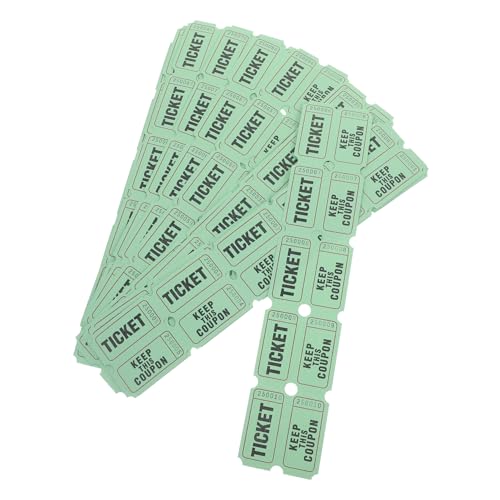 TOPPERFUN 100Stücke Verlosung Tickets für Partys Events und Feierlichkeiten Ticketlabels für Interaktive Spiele und Gewinnspiele Langlebig und Platzsparend TOPPERFUN 100Stücke Verlosung Tickets für Partys Events und Feierlichkeiten Ticketlabels für Interaktive Spiele und Gewinnspiele Langlebig und Platzsparend von TOPPERFUN