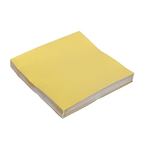 TOPPERFUN 100stücke Einseitiges Faltpapier Gold Glitzerndes Origami-papier Für Bastelprojekte Und Kreativarbeiten Für Erwachsene von TOPPERFUN