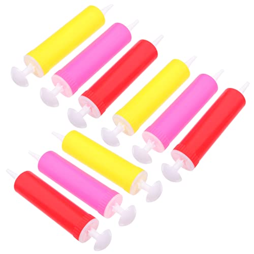 TOPPERFUN 10Stücke Manuelle Handballonluftpumpen Kunststoffpumpe für Hochzeiten Partys und Schulaktivitäten Ergonomisches Design Leise Bedienen TOPPERFUN 10Stücke Manuelle Handballonluftpumpen Kunststoffpumpe für Hochzeiten Partys und Schulaktivitäten Ergonomisches Design Leise Bedienen von TOPPERFUN