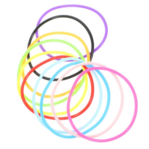 TOPPERFUN 10Stücke Silikonarmband Teiliges Elastisches Armband Aus Bequemem Silikon Für Freizeitaktivitäten Verschiedenen Farben Erhältlich TOPPERFUN 10Stücke Silikonarmband Teiliges Elastisches Armband Aus Bequemem Silikon Für Freizeitaktivitäten Verschiedenen Farben Erhältlich von TOPPERFUN