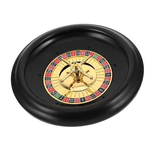 TOPPERFUN 12 Drehteller- Spinnerrad Shot-Roulette-Trinkspiel Mini-Roulette Schicksalsrad Roulette Trinken Plastik Black TOPPERFUN 12 Drehteller- Spinnerrad Shot-Roulette-Trinkspiel Mini-Roulette Schicksalsrad Roulette Trinken Plastik Black von TOPPERFUN