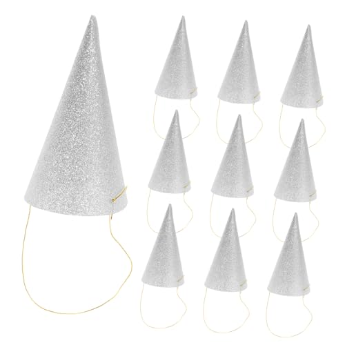TOPPERFUN 12 Stück Glitzer Hüte für Geburtstagsfeiern Silberne Partyhüte für Erwachsene für Hochzeiten Babypartys Halloween und Zufällige Farbe TOPPERFUN 12 Stück Glitzer Hüte für Geburtstagsfeiern Silberne Partyhüte für Erwachsene für Hochzeiten Babypartys Halloween und Zufällige Farbe von TOPPERFUN