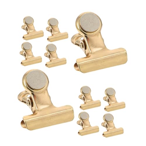 TOPPERFUN 12 Stück magnetischer Clip Büroklammern Bildclips Heftklammern Miniclips Fotoclips Metallclips zum Aufhängen Magnetklammern für Whiteboard Kleine Metallclips Edelstahl Golden TOPPERFUN 12 Stück magnetischer Clip Büroklammern Bildclips Heftklammern Miniclips Fotoclips Metallclips zum Aufhängen Magnetklammern für Whiteboard Kleine Metallclips Edelstahl Golden von TOPPERFUN