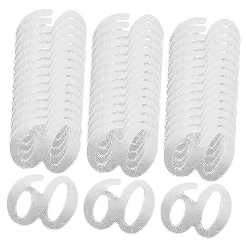 TOPPERFUN 1200Stücke Silbernes Nummer Konfetti Für Glänzende Tischdeko Party Supplies Für Feierlichkeiten Wiederverwendbares Dekorationsmaterial TOPPERFUN 1200Stücke Silbernes Nummer Konfetti Für Glänzende Tischdeko Party Supplies Für Feierlichkeiten Wiederverwendbares Dekorationsmaterial von TOPPERFUN