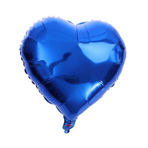 TOPPERFUN 12Stücke Herz Folienballons Romantische Luftballons Für Hochzeit Und Party Dekoration Helllila Für Festliche Anlässe von TOPPERFUN