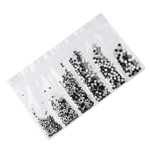 TOPPERFUN 1364 Stück Teiliges Nagelkunst Strasssteine Schwarz Langlebige Glas Steine für DIY Maniküre Dekoration Nagelsteinchen Zubehör für Natürliche und Künstliche Nägel Damen Nail Art TOPPERFUN 1364 Stück Teiliges Nagelkunst Strasssteine Schwarz Langlebige Glas Steine für DIY Maniküre Dekoration Nagelsteinchen Zubehör für Natürliche und Künstliche Nägel Damen Nail Art von TOPPERFUN