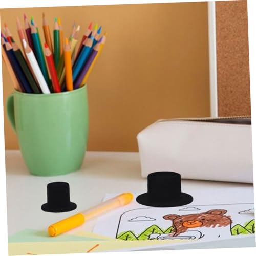 TOPPERFUN 15 Stück Teiliges Mini Clownhüte aus Schwarzem Weichem Veloursstoff Verschiedene Groß Mittel Klein Angenehme Haptik für Puppen Snowman basteln Partydekorationen Geburtstagsfeiern TOPPERFUN 15 Stück Teiliges Mini Clownhüte aus Schwarzem Weichem Veloursstoff Verschiedene Groß Mittel Klein Angenehme Haptik für Puppen Snowman basteln Partydekorationen Geburtstagsfeiern von TOPPERFUN