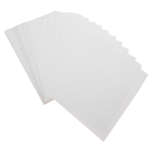 TOPPERFUN 150 Stück Selbstklebendes Etikett Verpackungsetiketten Für Umzugskartons Adressetiketten Versandetiketten Für Pakete Druckeretiketten Leere Aufkleber Zum Drucken Weiß Papier von TOPPERFUN