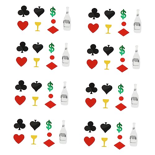 TOPPERFUN 1Packung Las Vegas Poker Thema Konfetti Konfetti für Feierlichkeiten Party Dekoration für Poker Abende Personalisierte Festlichkeiten Vielseitig Einsetzbar TOPPERFUN 1Packung Las Vegas Poker Thema Konfetti Konfetti für Feierlichkeiten Party Dekoration für Poker Abende Personalisierte Festlichkeiten Vielseitig Einsetzbar von TOPPERFUN