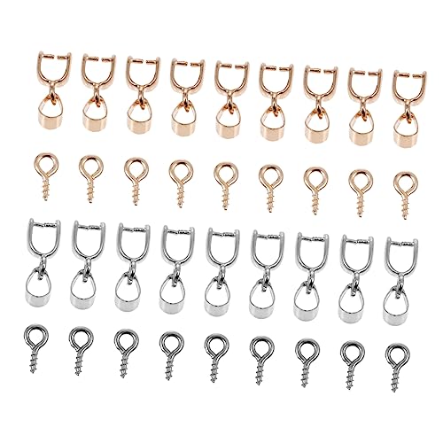 TOPPERFUN 1Satz DIY Schmuckset mit Schraubennägeln Klammern aus Legierung Teilig für Bastelprojekte Anhänger Holzarbeiten Goldener Silberner Elemente Langlebig TOPPERFUN 1Satz DIY Schmuckset mit Schraubennägeln Klammern aus Legierung Teilig für Bastelprojekte Anhänger Holzarbeiten Goldener Silberner Elemente Langlebig von TOPPERFUN