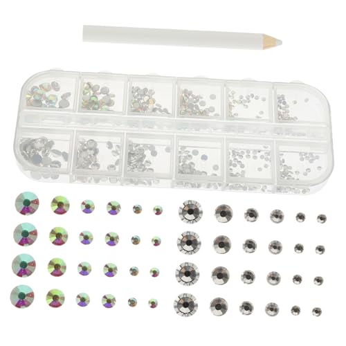 TOPPERFUN 1Satz Flachrücken Nagel Charms mit Strasssteinen und Aufnahmestift Nail Art Zubehör für Kreative Nageldesigns Geeignet für Natürliche und Künstliche Nägel TOPPERFUN 1Satz Flachrücken Nagel Charms mit Strasssteinen und Aufnahmestift Nail Art Zubehör für Kreative Nageldesigns Geeignet für Natürliche und Künstliche Nägel von TOPPERFUN