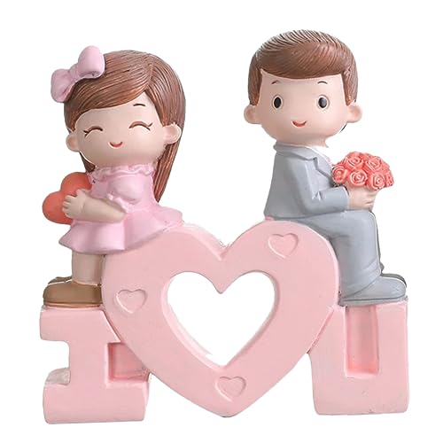 TOPPERFUN 1Stück Kuchen Dekoration Harz Kuchen Ornamente für Hochzeit Babyparty Polterabend Romantische Tischdekoration Langlebig Geschenkidee TOPPERFUN 1Stück Kuchen Dekoration Harz Kuchen Ornamente für Hochzeit Babyparty Polterabend Romantische Tischdekoration Langlebig Geschenkidee von TOPPERFUN