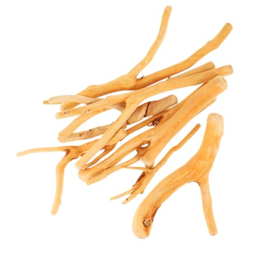 TOPPERFUN 1Tasche DIY Holzstäbe aus Naturholz Beutel mit Handgefertigten Holzzweigen für Bastelarbeiten Fotorequisiten und Dekoration Vielseitige Anwendungen für Kreative Projekte von TOPPERFUN