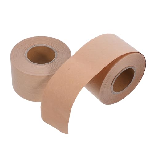 TOPPERFUN 2 Rollen Packpapierklebeband 236 Zoll X 131 Fuß Gummiertes Papier – Hochleistungs Kraftklebeband Beschreibbar Und Biologisch – Stark Klebendes Verpackungsmaterial TOPPERFUN 2 Rollen Packpapierklebeband 236 Zoll X 131 Fuß Gummiertes Papier – Hochleistungs Kraftklebeband Beschreibbar Und Biologisch – Stark Klebendes Verpackungsmaterial von TOPPERFUN