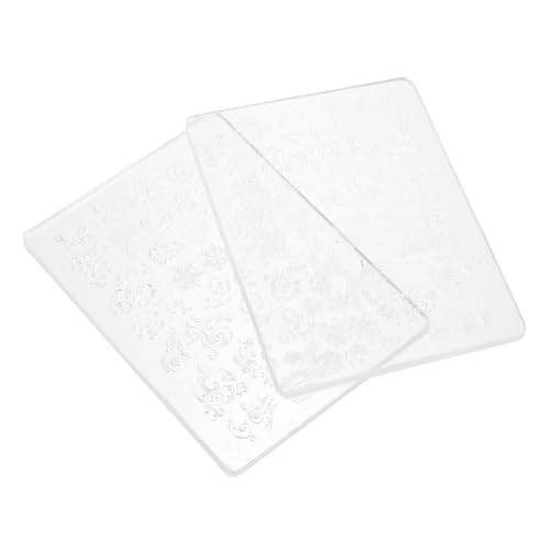 TOPPERFUN 2 STÜCK Teiliges Silikon Nagel Stamping Schablonen mit Vielfältigen Festlichen Mustern Flexible nicht Klebende Nail Art Stencils für DIY Nail Sticker und Dekorative Fingernagel TOPPERFUN 2 STÜCK Teiliges Silikon Nagel Stamping Schablonen mit Vielfältigen Festlichen Mustern Flexible nicht Klebende Nail Art Stencils für DIY Nail Sticker und Dekorative Fingernagel von TOPPERFUN
