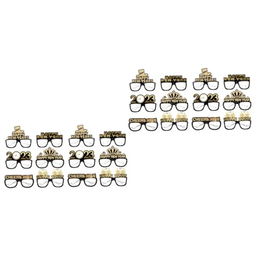TOPPERFUN 2 Sätze 3d -brille Für Dekoration Lustige Brille Für Erwachsene Partyartikel Für Vorabend Silvester Brille Neujahrsfeierbrille Papier 12 Stück * 2 TOPPERFUN 2 Sätze 3d -brille Für Dekoration Lustige Brille Für Erwachsene Partyartikel Für Vorabend Silvester Brille Neujahrsfeierbrille Papier 12 Stück * 2 von TOPPERFUN