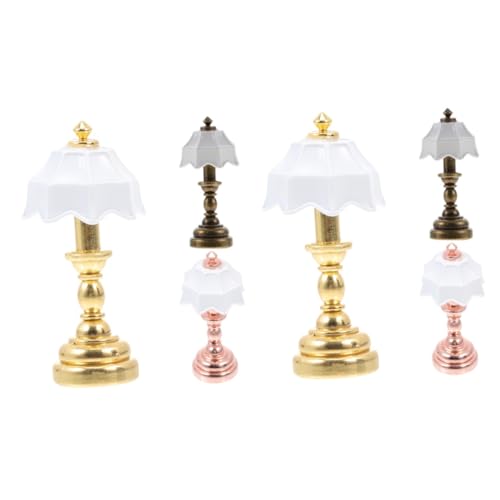 TOPPERFUN 2 Sätze Mini-schreibtischlampenmodell Miniaturen Für Tisch Klein Lichter Weiß Led Mini-hauslampe Warmes Licht USB-schreibtischlampe Metall 3 Stück * 2 TOPPERFUN 2 Sätze Mini-schreibtischlampenmodell Miniaturen Für Tisch Klein Lichter Weiß Led Mini-hauslampe Warmes Licht USB-schreibtischlampe Metall 3 Stück * 2 von TOPPERFUN