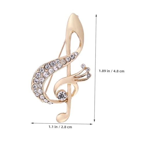 TOPPERFUN 2 Stück Musiknoten Brosche Modische Musiknoten Brosche Anstecknadel Dekorative Elegante Strass Musiknoten Brosche Damenkleid Süße Broschen Für Frauen Broschennadeln TOPPERFUN 2 Stück Musiknoten Brosche Modische Musiknoten Brosche Anstecknadel Dekorative Elegante Strass Musiknoten Brosche Damenkleid Süße Broschen Für Frauen Broschennadeln von TOPPERFUN