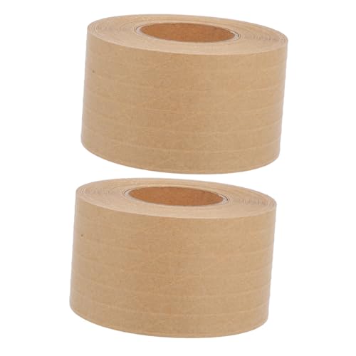 TOPPERFUN 2 Stück Verstärktes Kraftband Pappband Klebestreifen Massenband farbiges Packband sich bewegendes Band wasseraktiviertes Klebeband Gummiband Golfklebeband Kraftpapier TOPPERFUN 2 Stück Verstärktes Kraftband Pappband Klebestreifen Massenband farbiges Packband sich bewegendes Band wasseraktiviertes Klebeband Gummiband Golfklebeband Kraftpapier von TOPPERFUN