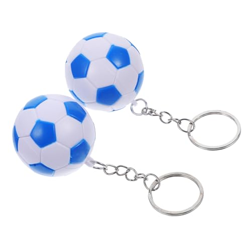 TOPPERFUN 2 Stücke Metallschlüsselung Fußball-Partygeschenke Fußball Schlüsselanhänger football schlüsselanhänger fussball schlüsselanhänger Fußball-Schlüsselanhänger Blue TOPPERFUN 2 Stücke Metallschlüsselung Fußball-Partygeschenke Fußball Schlüsselanhänger football schlüsselanhänger fussball schlüsselanhänger Fußball-Schlüsselanhänger Blue von TOPPERFUN