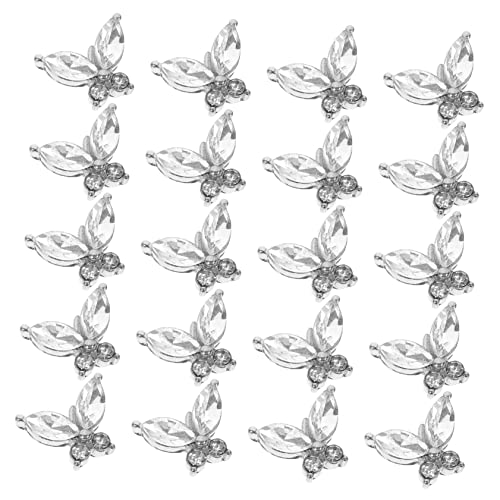 TOPPERFUN 20 Stück Schmetterlings Nagel Charm mit Kristallen Nageldekoration für und Mädchen für Partys Hochzeiten Geburtstage und Mehr TOPPERFUN 20 Stück Schmetterlings Nagel Charm mit Kristallen Nageldekoration für und Mädchen für Partys Hochzeiten Geburtstage und Mehr von TOPPERFUN