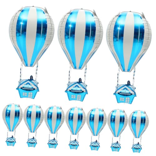 TOPPERFUN 20 Stück Teiliges Aluminium Folienballons Hot Air Balloon für Geburtstagsfeiern Hochzeiten Valentinstag und Kinderpartys Luftballons für Unvergessliche TOPPERFUN 20 Stück Teiliges Aluminium Folienballons Hot Air Balloon für Geburtstagsfeiern Hochzeiten Valentinstag und Kinderpartys Luftballons für Unvergessliche von TOPPERFUN