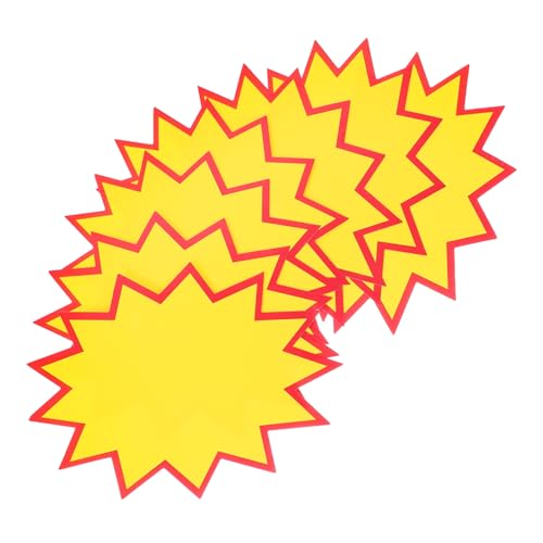 TOPPERFUN 200 Stück Tag löschen Tags Etiketten Stichworte Display-Tags für den Einzelhandel preisaufsteller preisschilder etiketten Einzelhandelspreiszeichen Preisschilder Zeichen Papier von TOPPERFUN