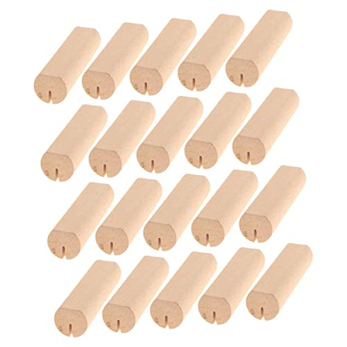TOPPERFUN 20Stücke Holz Kartenhalter Für Namensschilder Vintage Tischkartenständer Für Hochzeiten Partys Bürozubehör Und Kreative Dekorationen Für Natürliche TOPPERFUN 20Stücke Holz Kartenhalter Für Namensschilder Vintage Tischkartenständer Für Hochzeiten Partys Bürozubehör Und Kreative Dekorationen Für Natürliche von TOPPERFUN