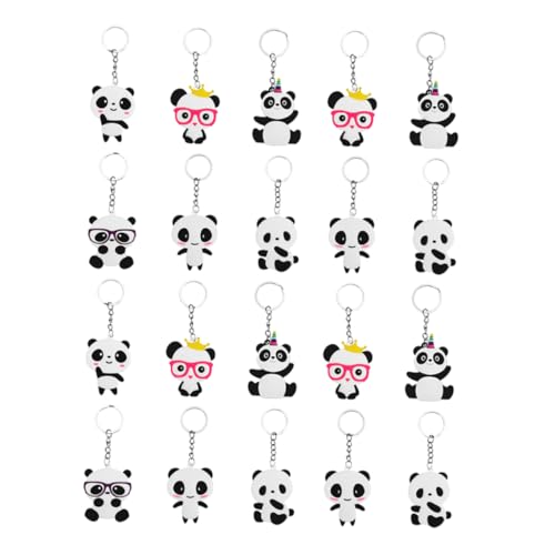 TOPPERFUN 20Stücke Teiliges Cartoon Panda Schlüsselanhänger Langlebige Taschenanhänger Für Rucksack Dekoration Und Schlüsselaccessoires Vielseitig Einsetzbar Und Leichtgewichtig TOPPERFUN 20Stücke Teiliges Cartoon Panda Schlüsselanhänger Langlebige Taschenanhänger Für Rucksack Dekoration Und Schlüsselaccessoires Vielseitig Einsetzbar Und Leichtgewichtig von TOPPERFUN