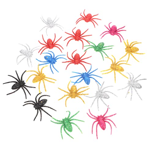 TOPPERFUN 20stücke Halloween Glitter Spinnen Dekoration Realistische Spinnen Für Halloween Partys Heimdekoration Und Fotografie Requisiten TOPPERFUN 20stücke Halloween Glitter Spinnen Dekoration Realistische Spinnen Für Halloween Partys Heimdekoration Und Fotografie Requisiten von TOPPERFUN