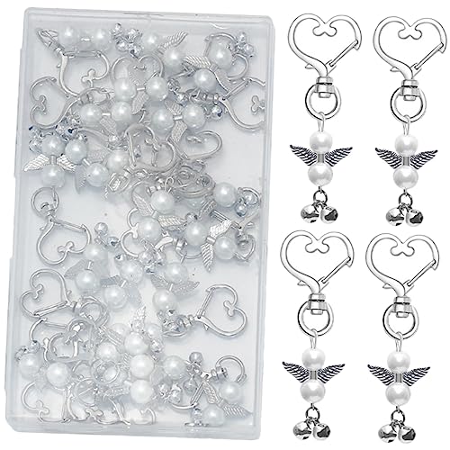 TOPPERFUN 22Stücke Teiliges DIY Schlüsselanhänger Herzförmige Glocken Schlüsselringe für Hochzeiten Geburtstagsfeiern und Kreative Handgemacht und Leicht TOPPERFUN 22Stücke Teiliges DIY Schlüsselanhänger Herzförmige Glocken Schlüsselringe für Hochzeiten Geburtstagsfeiern und Kreative Handgemacht und Leicht von TOPPERFUN