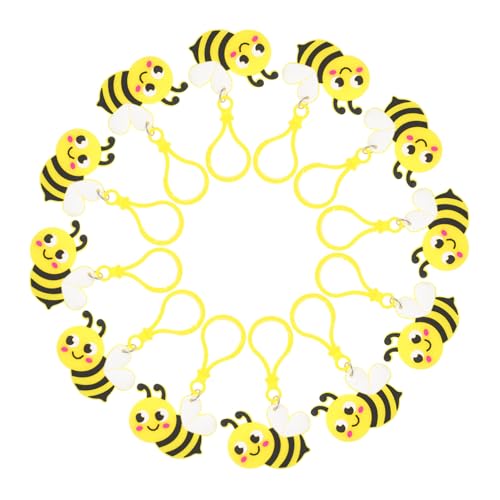 TOPPERFUN 24Stücke Süße Bienen Schlüsselanhänger Für Geldbörsen Taschen Und Rucksäcke Niedliche Hängende Dekorationen Für Partys Und Besondere Anlässe TOPPERFUN 24Stücke Süße Bienen Schlüsselanhänger Für Geldbörsen Taschen Und Rucksäcke Niedliche Hängende Dekorationen Für Partys Und Besondere Anlässe von TOPPERFUN